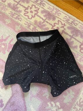 Terry  Starprint Women's Cycling Bike Padded Shorts Small